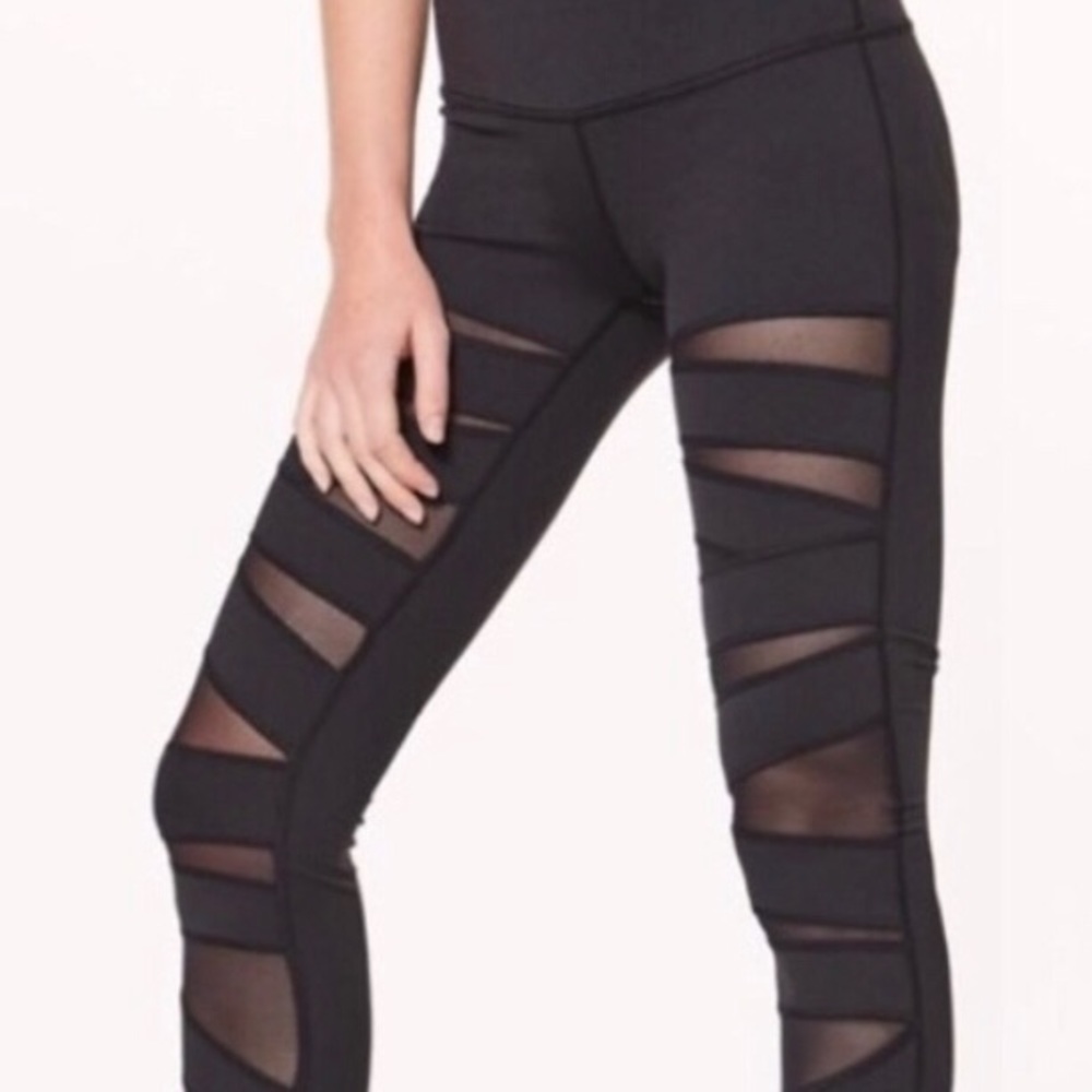 Lululemon High Times Mesh panel leggings